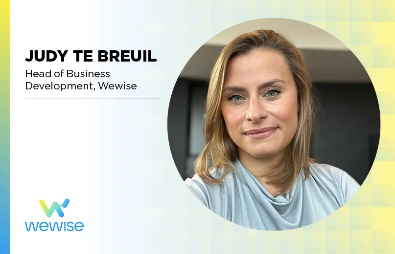 Judi te Breuil, Head of Business Development, Wewise