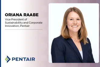 Oriana Raabe, Vice President of Sustainability and Corporate Innovation, Pentair