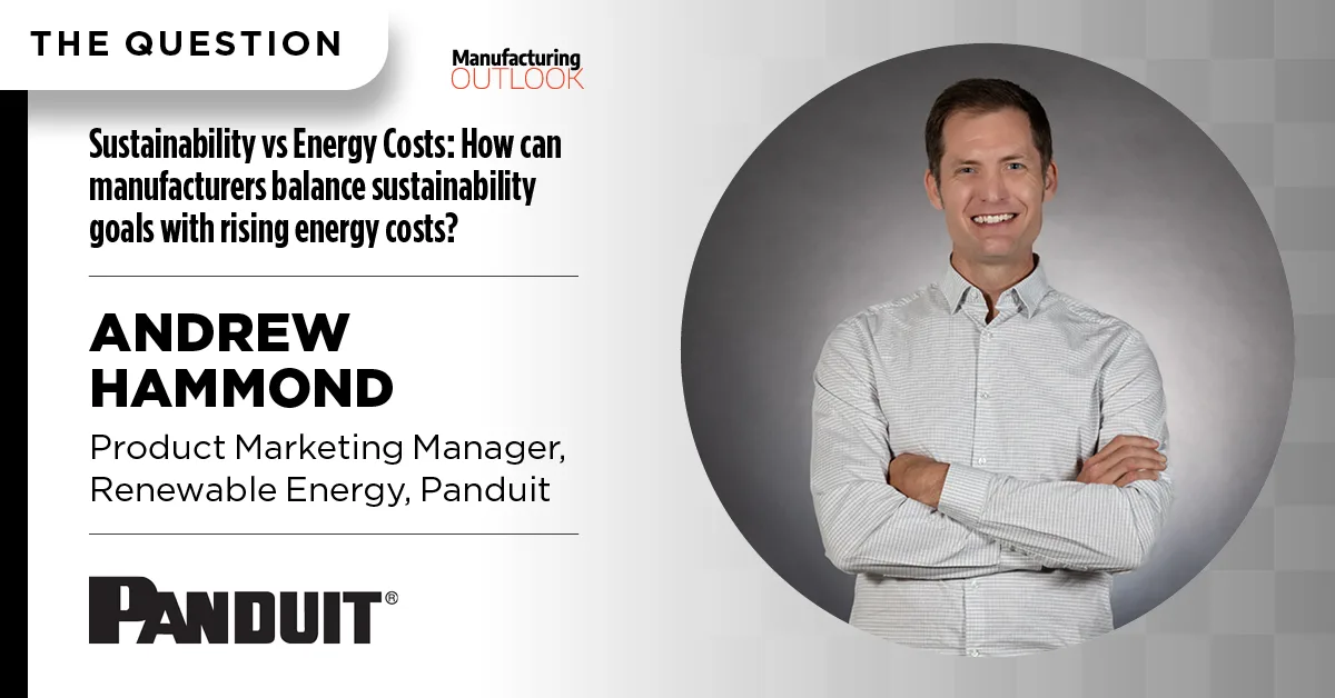 Andrew Hammond, Product Marketing Manager, Renewable Energy, Panduit